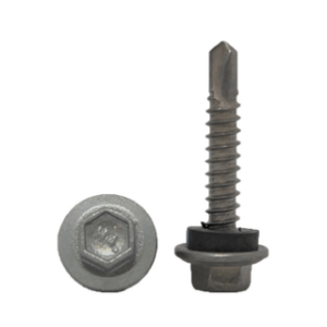 12 14 x 20mm AX Hex Head Self Drilling Screw with Neoprene C RP 1000Hr