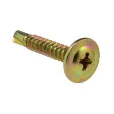 8 18 x 12mm Button Head Phillips Drive Self Drilling Screw Zinc Yellow perth