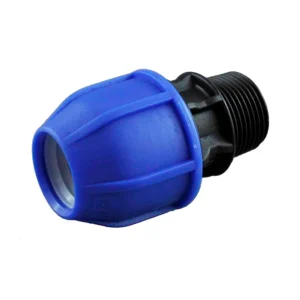 25mm x 1 Poly Metric End Connector x MI BSP perth