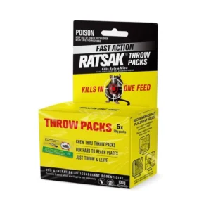 Ratsak Throw Packs 5 x 20g